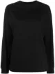 Image 1 of Moncler logo-printed long-sleeves T-shirt