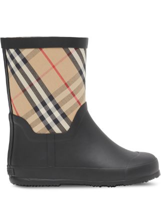 Burberry kids hotsell rain boots