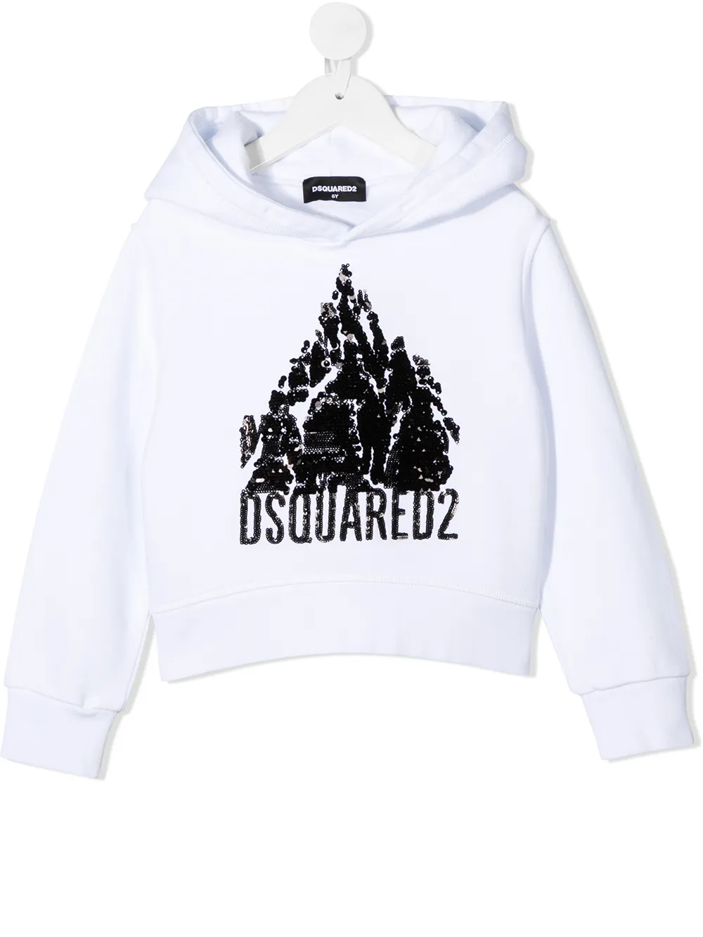 фото Dsquared2 kids худи с пайетками