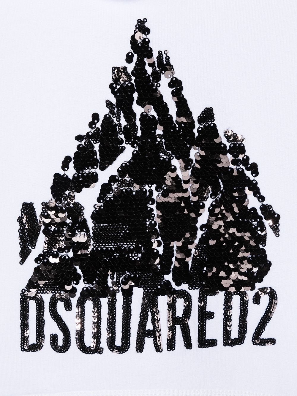 фото Dsquared2 kids худи с пайетками