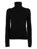 Saint Laurent cashmere turtleneck jumper - Black