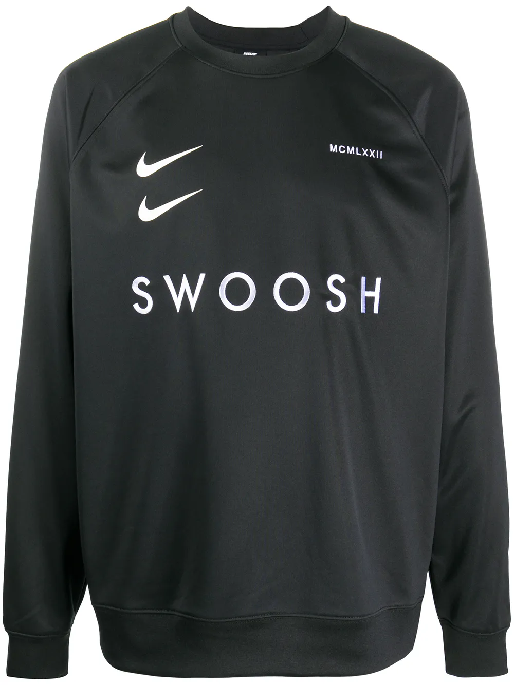 Nike Sweater met logoprint Zwart