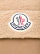 Moncler écharpe matelassée texturée à patch logo