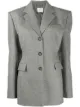 Image 1 of Magda Butrym tie back fine knit blazer