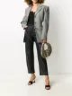 Image 2 of Magda Butrym tie back fine knit blazer