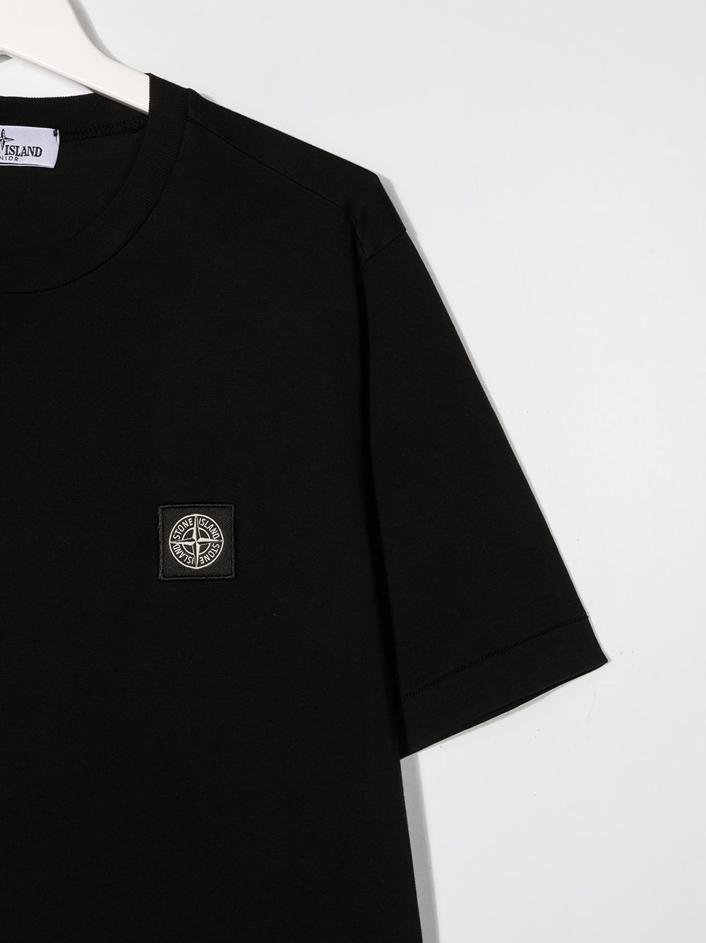 фото Stone island junior футболка с нашивкой-логотипом