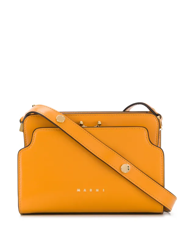 marni trunk orange