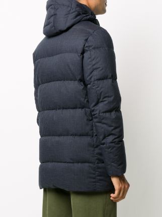 down-feather hooded coat展示图