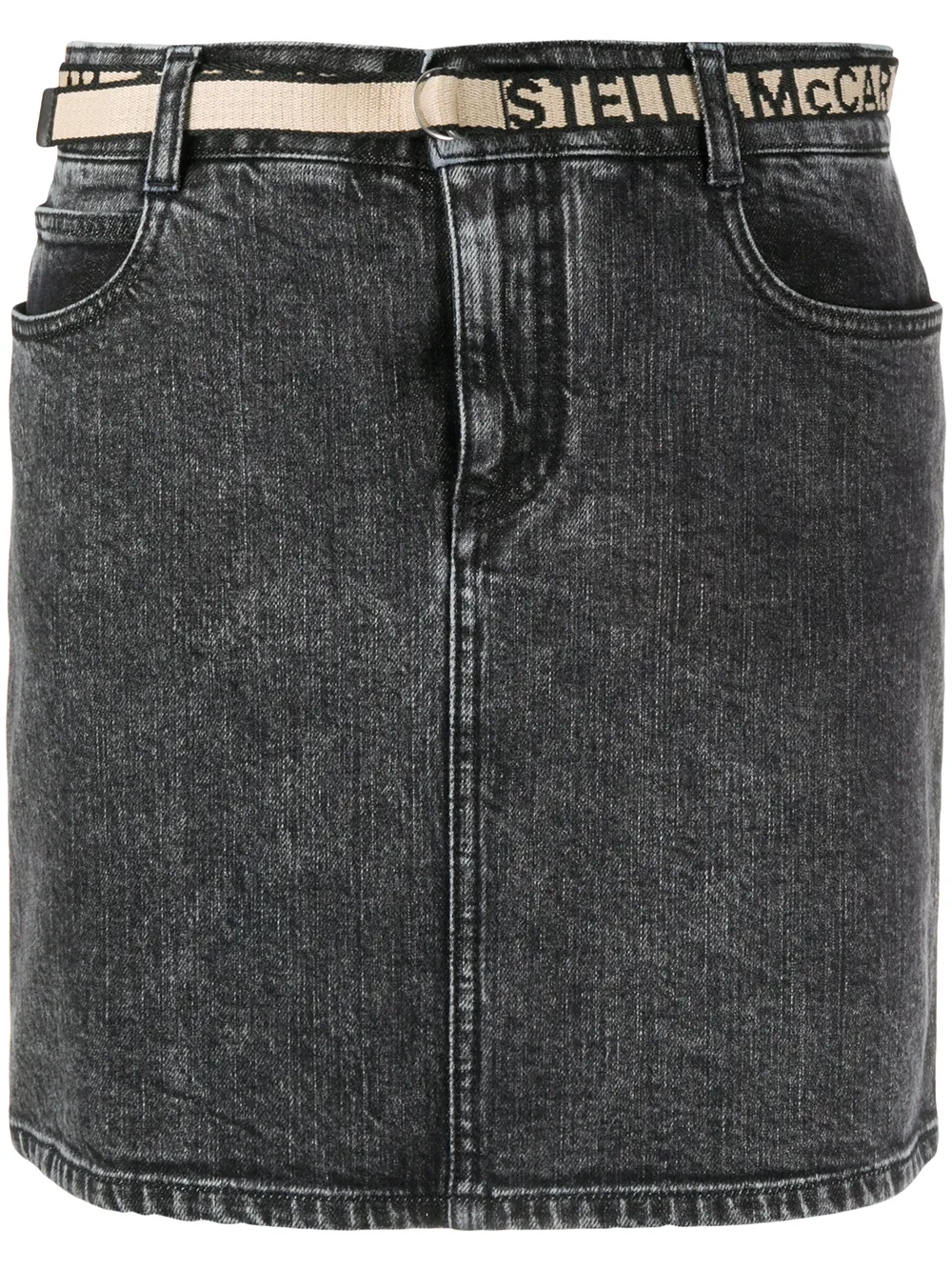 Stella McCartney Jeansrock Mit Logo-Gürtel umAcy yWTkU Stella McCartney Jeansrock Mit Logo-Gürtel umAcy yWTkU