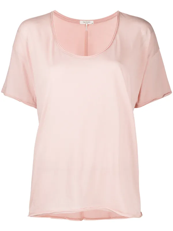 plain scoop neck t shirts