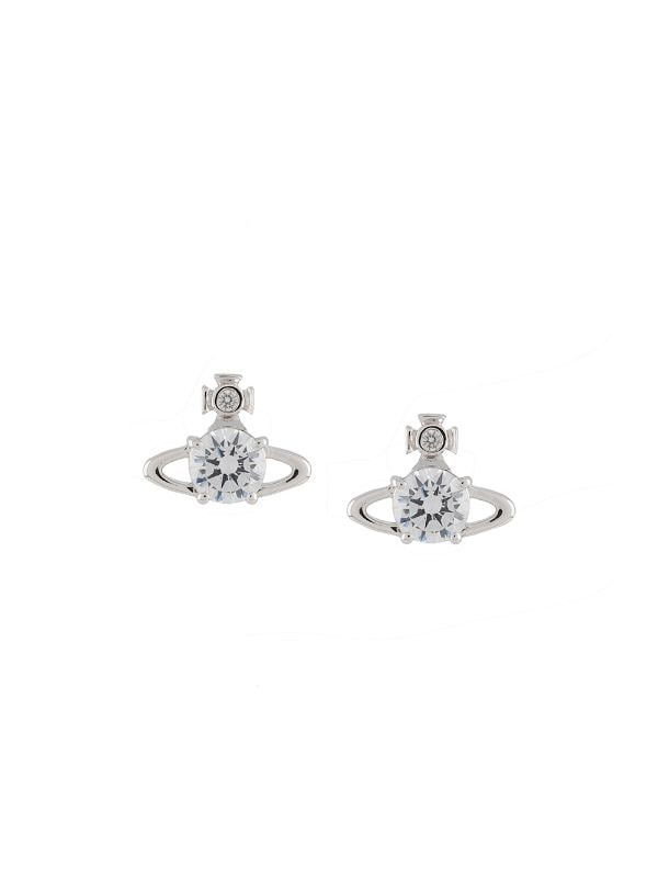 Shop Silver Vivienne Westwood Reina Orb Stud Earrings With Express Delivery Farfetch