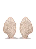 Pasquale Bruni 18kt rose gold Giardini Segreti champagne diamond studs - Pink