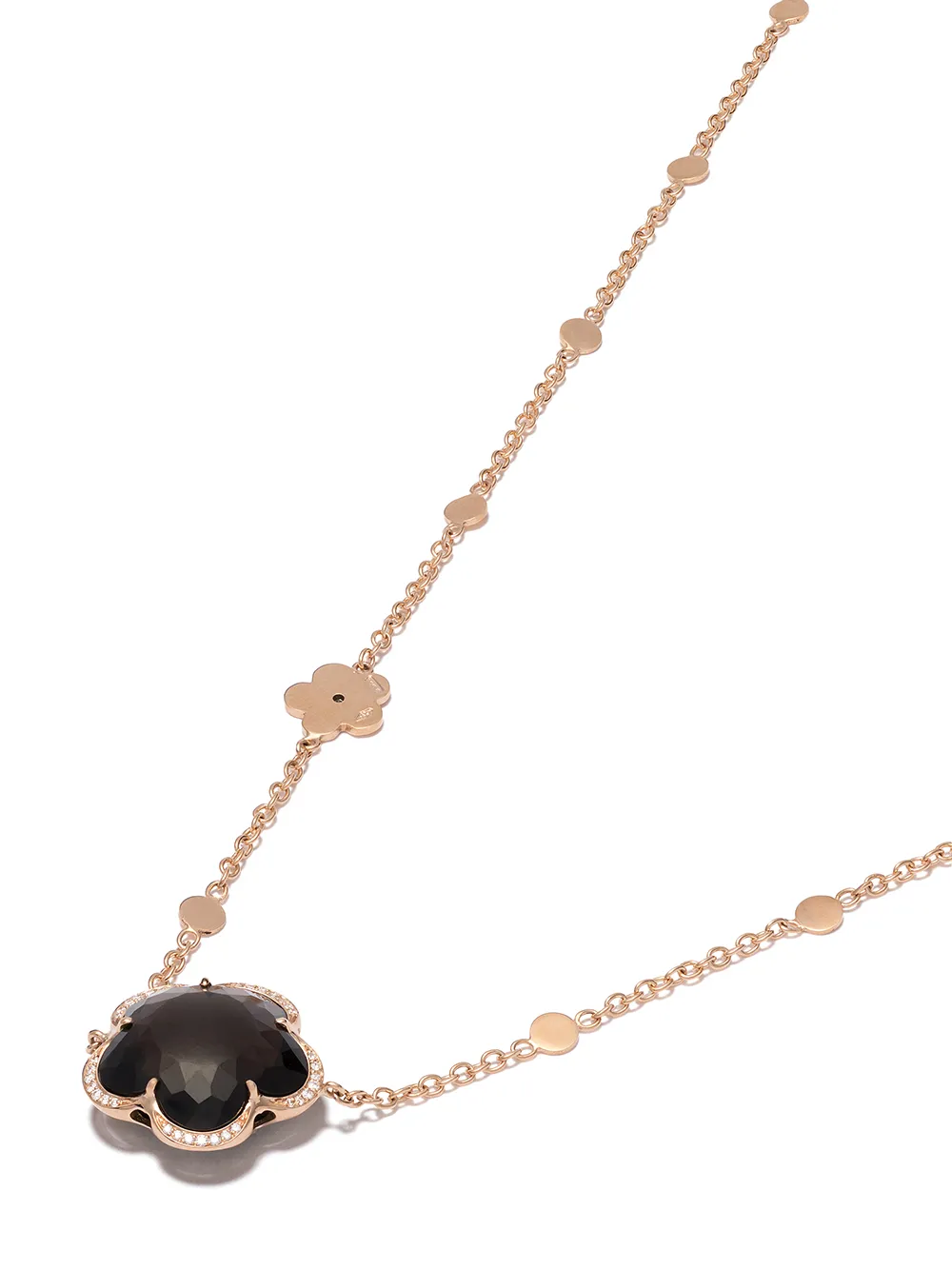 Pasquale Bruni "Collana Bon Ton in oro rosa 18kt, quarzo e diamanti" | Image 6
