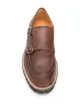Eleventy double-buckle monk shoes