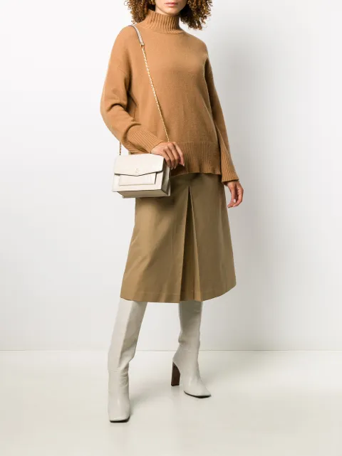 robinson embossed shoulder bag