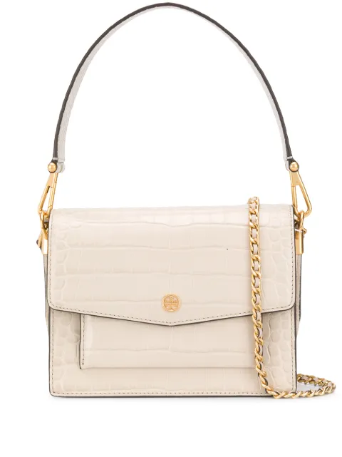 robinson embossed shoulder bag
