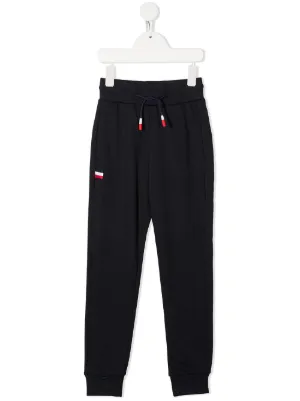 black designer tracksuit bottoms