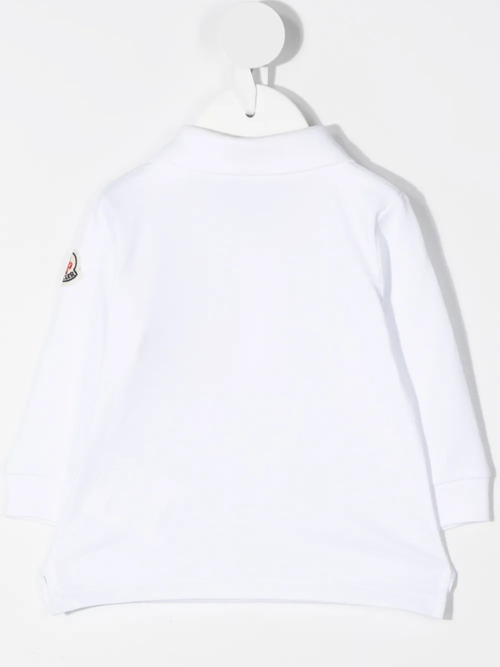 Moncler Enfant Gestreept poloshirt - Wit