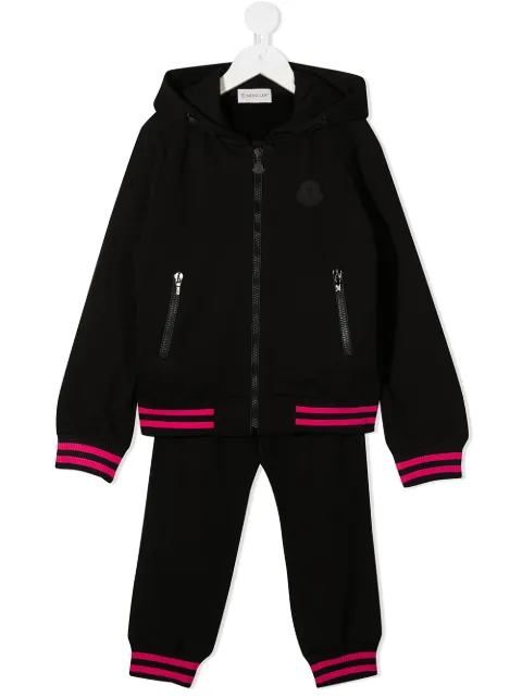 Moncler Enfant logo plaque tracksuit