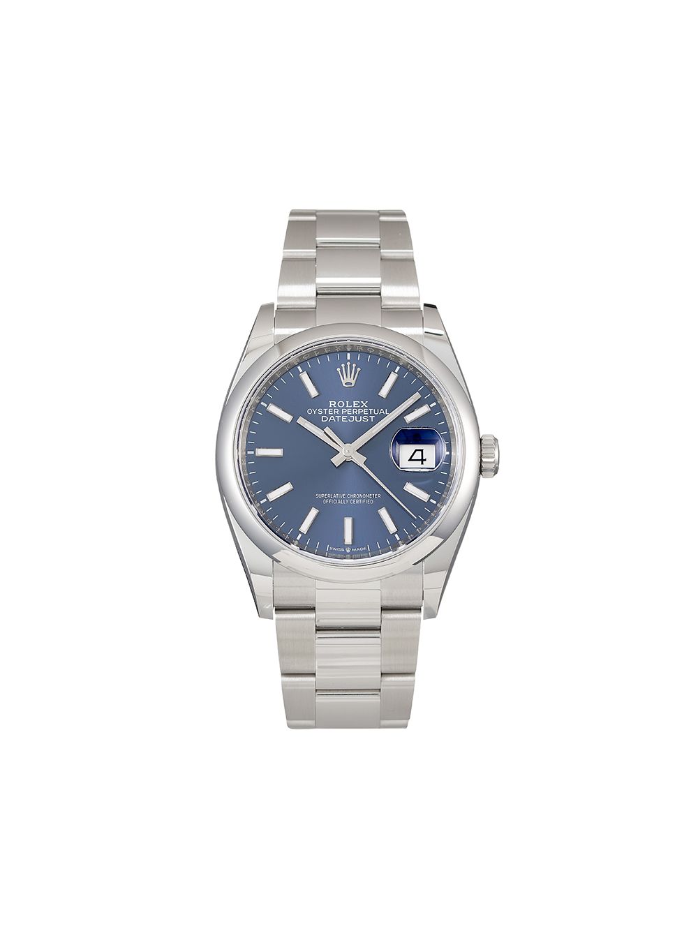 фото Rolex наручные часы oyster perpetual datejust pre-owned 36 мм