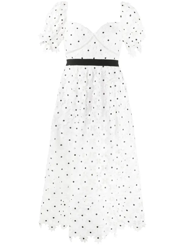 daisy midi dress