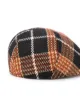 Image 2 of Tagliatore plaid flat cap