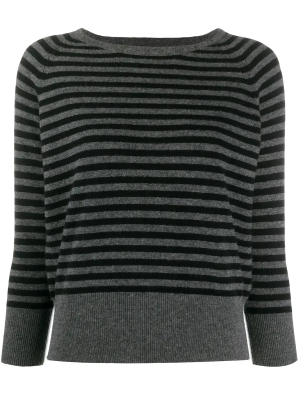 cashmere striped jumper