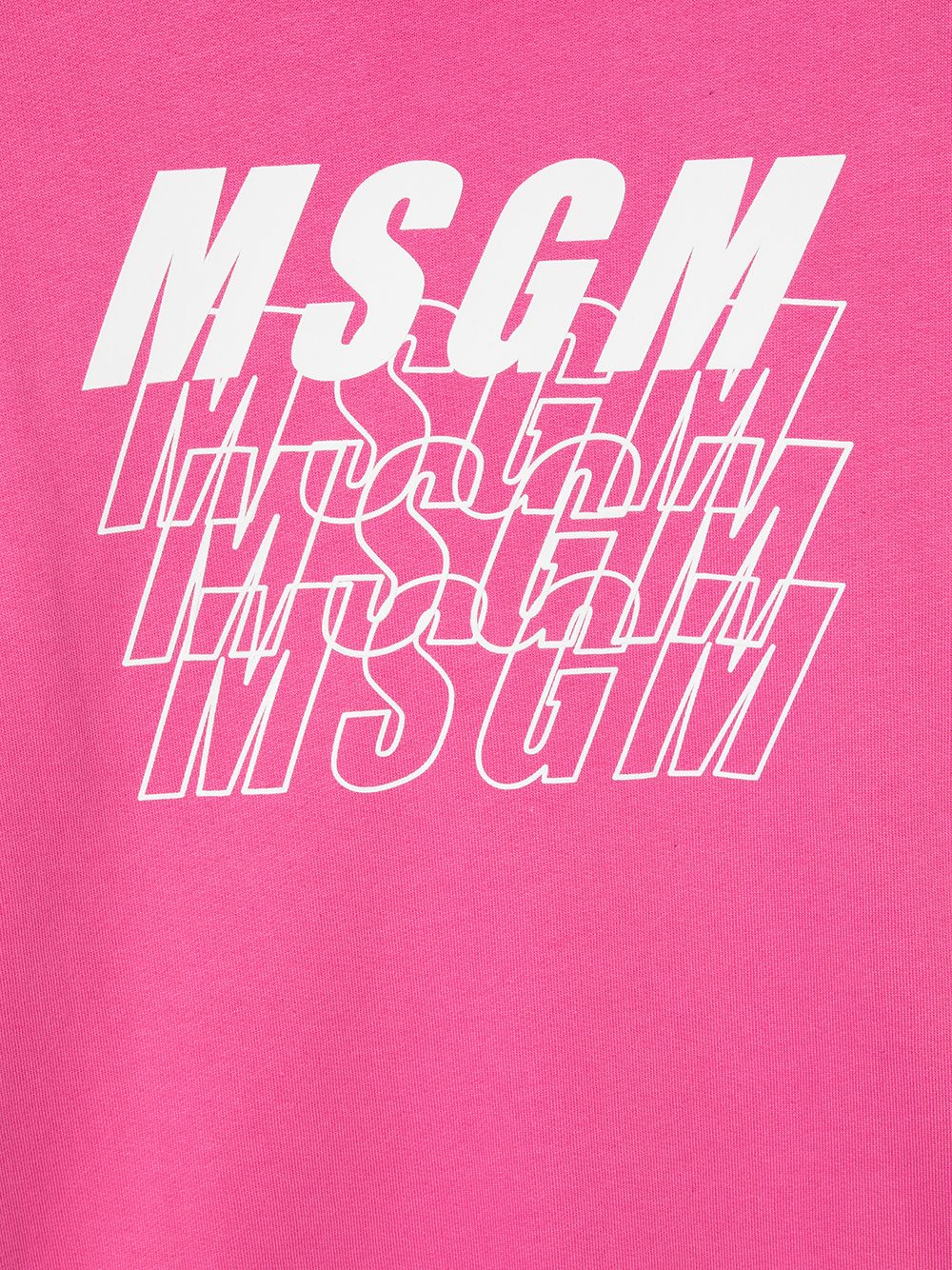 фото Msgm kids толстовка с логотипом