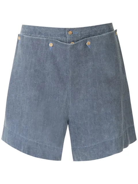 Osklen pockets linen shorts