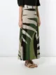 Osklen Tropical Green wrap skirt