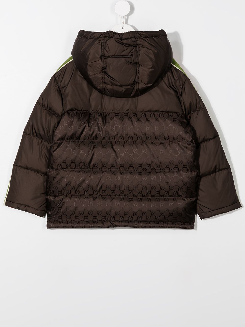 Gucci Kids Gewatteerd jack - Bruin