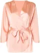 Image 1 of Fleur Du Mal Angel Sleeve short robe