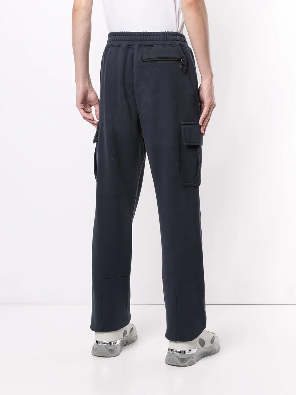 Off-White Trainingsbroek met logoprint Blauw