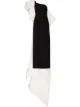 Image 1 of Carolina Herrera one shoulder bow-detail gown