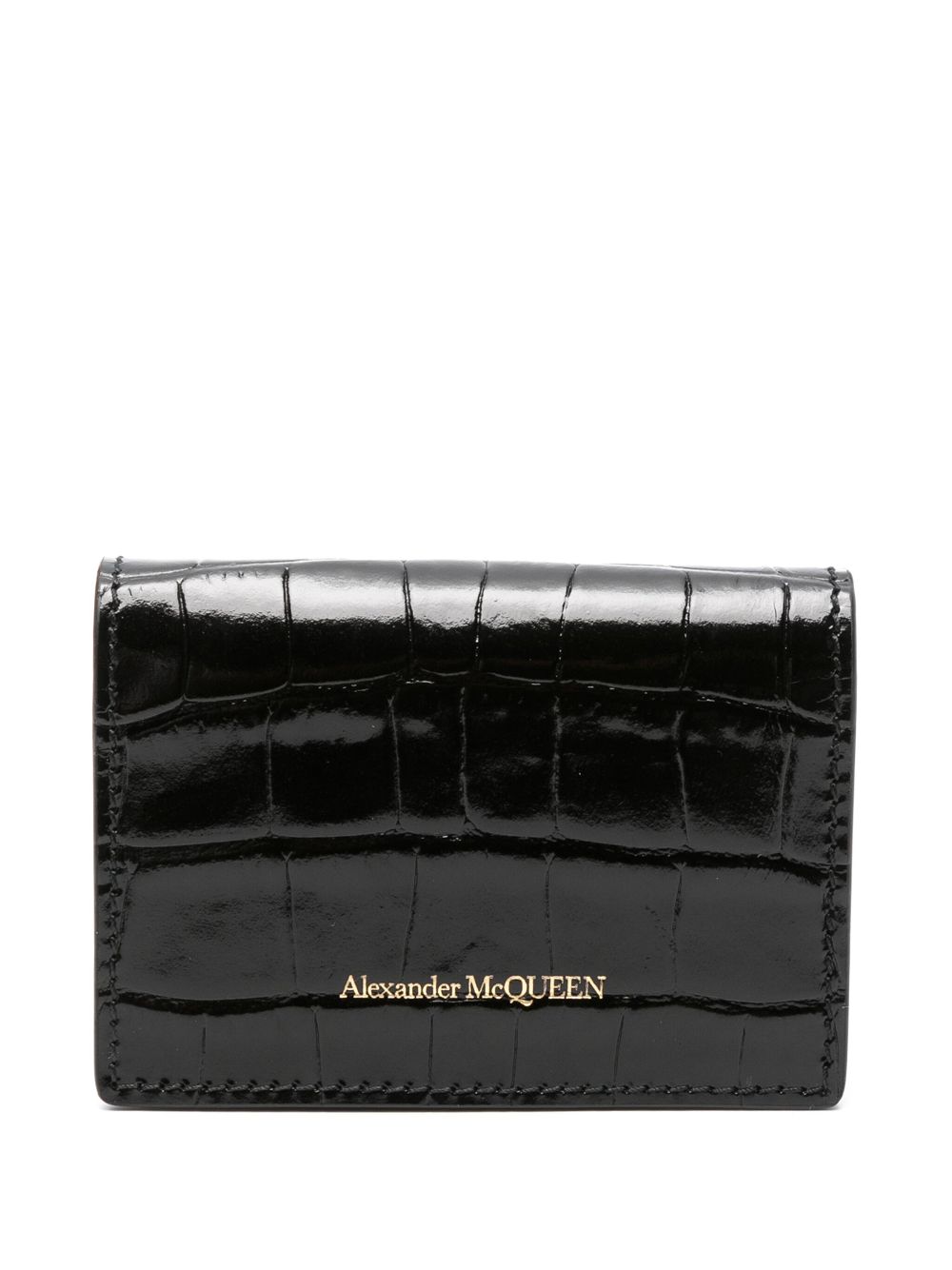 Alexander McQueen skull stud Wallet Black FARFETCH