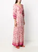 Poupette St Barth floral contrast print dress