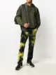 Image 2 of Stone Island textured style logo patch hoodie