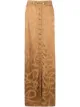 Image 1 of Balmain chain logo jacquard skirt