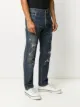 Balmain distressed straight leg jeans