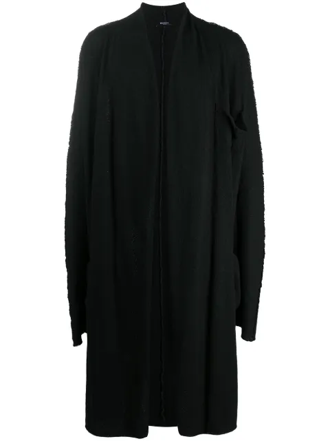 Balmain fuzzy jersey knit cardigan