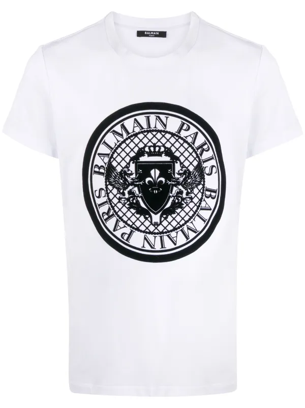 farfetch balmain t shirt