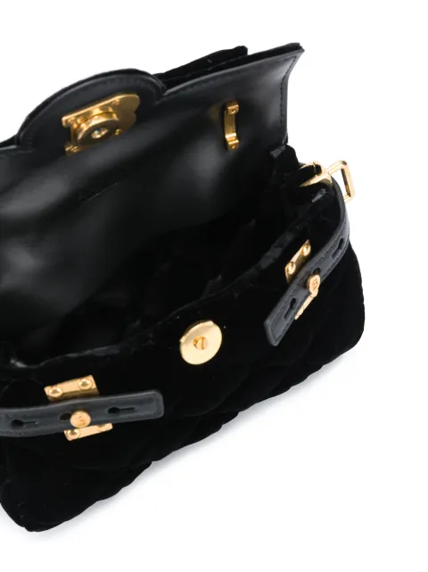 Shop black Balmain B-Buzz baguette 19 mini bag with ...