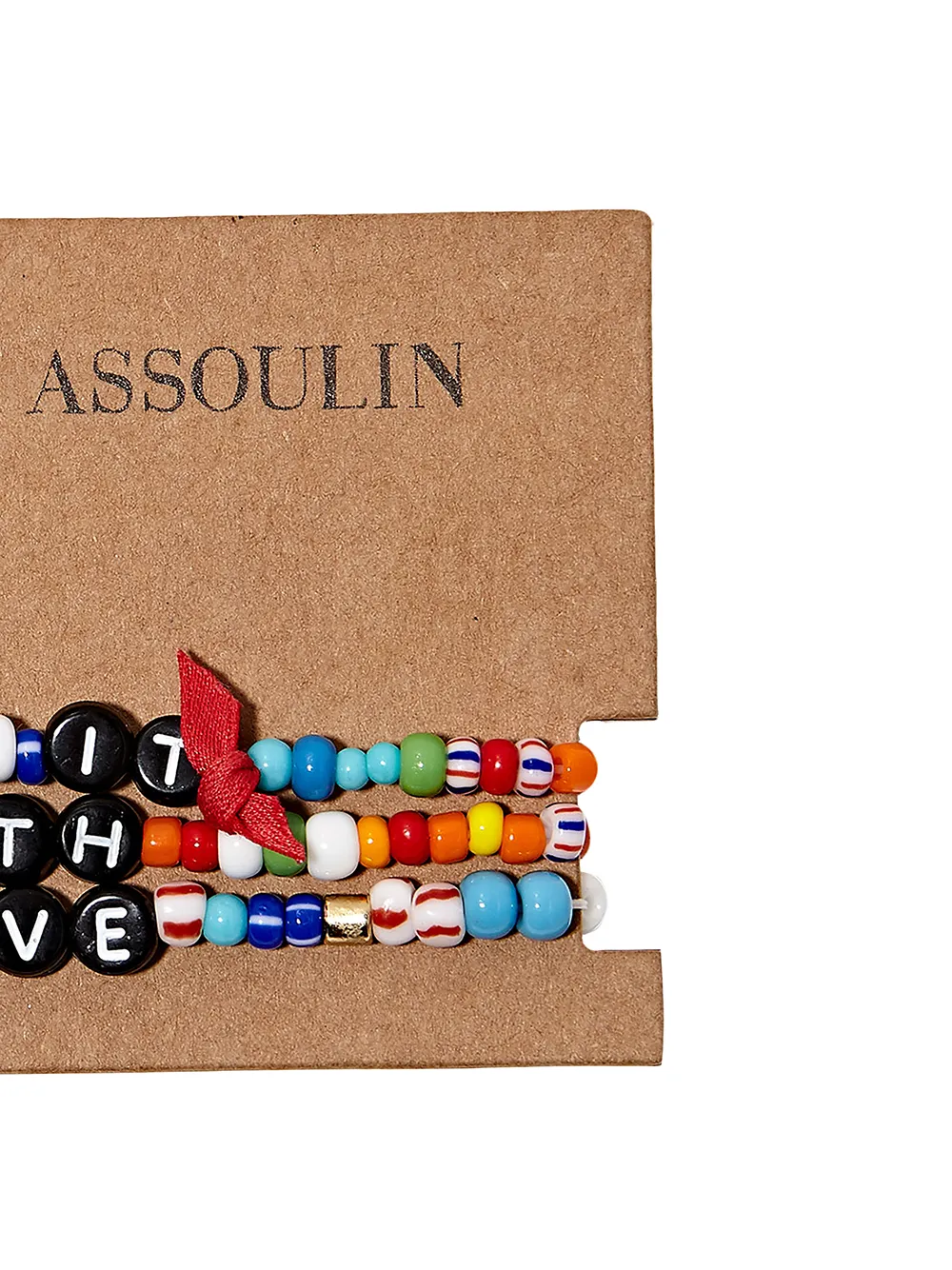 Image 2 of Roxanne Assoulin Do It With Love camp bracelets