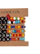 Roxanne Assoulin Live Well Love Much Laugh Often camp bracelets
