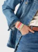 Roxanne Assoulin Half and Half set of three bracelets