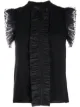 Image 1 of Gucci panelled collar sleeveless top
