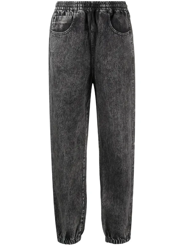 jeans with drawstring waist