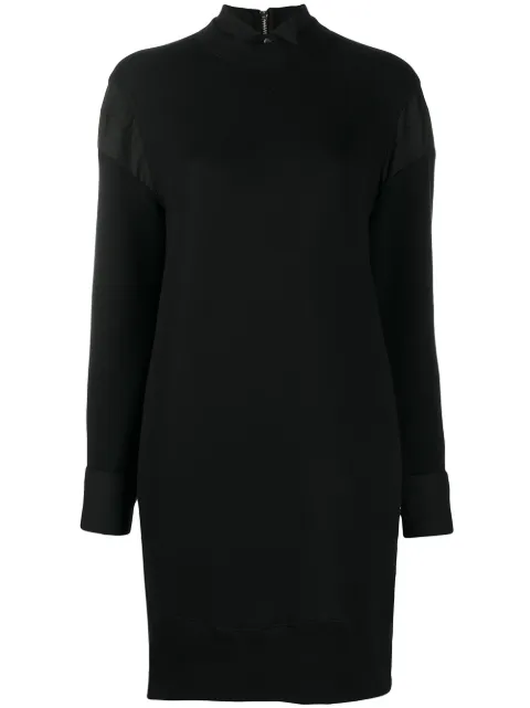 sacai tuxedo knitted dress