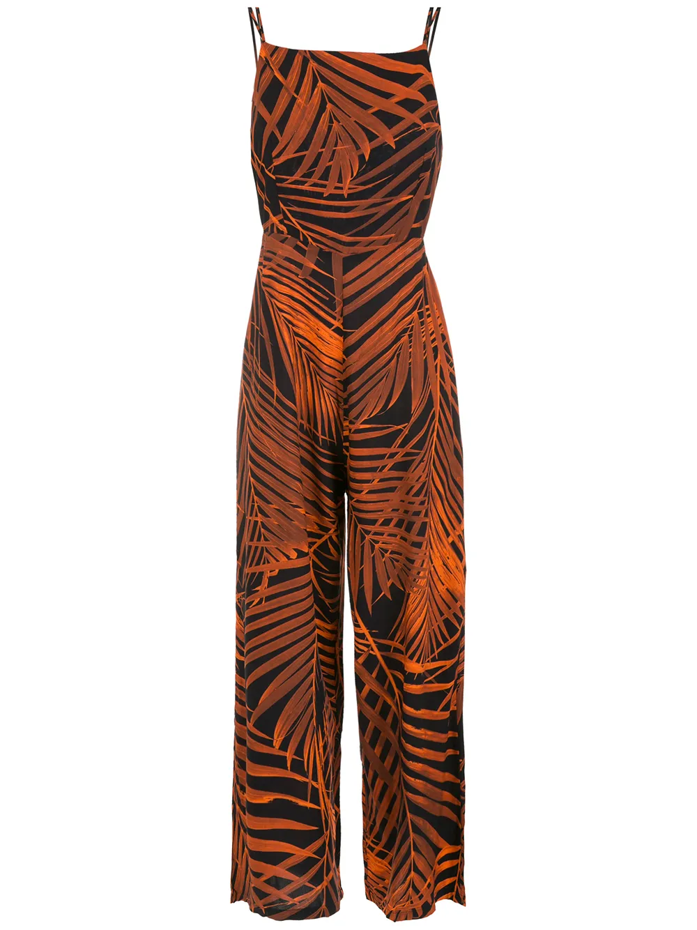 

Osklen Palm Leaf jumpsuit - Orange