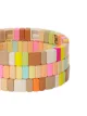 Roxanne Assoulin Neons and Neutrals set of three bracelets